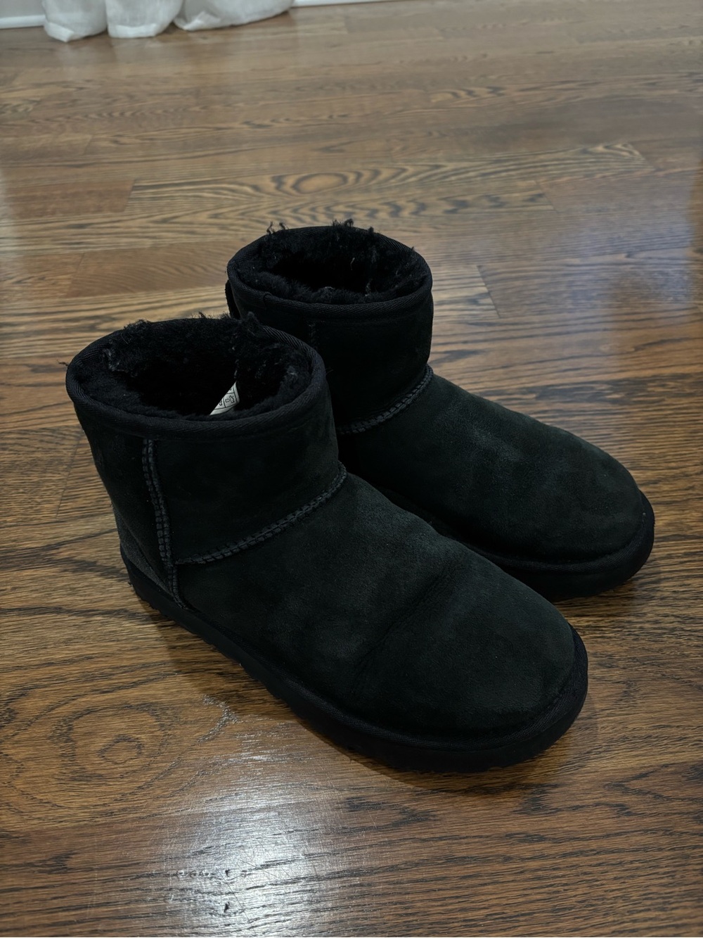 Black Ugg Mini Boots